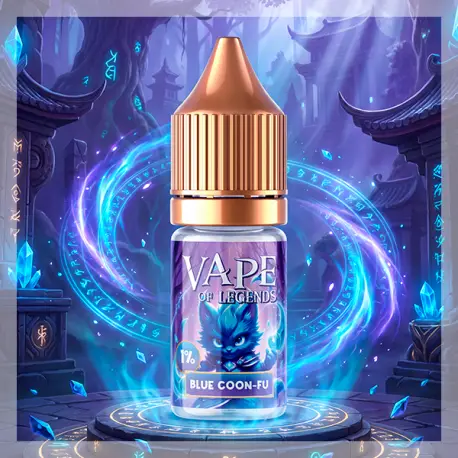 Blue Con-fu Vape of Legends aux sels de nicotine