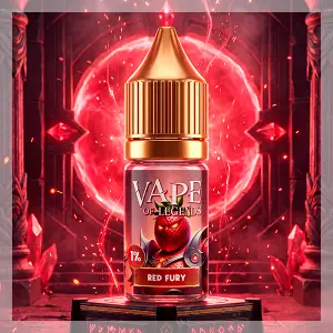 Red Furry Vape of Legends with Nicotine Salts