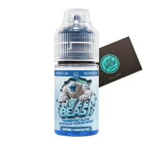 Framboise bleue Myrtille Cerise noire Frozen Beast 30 ml Concentrate