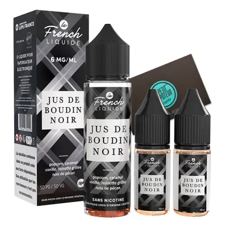 Jus de Boudin Noir Le French Liquide 60 ml