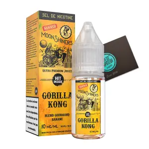 Gorilla Kong Moonshiners with Nicotine Salts