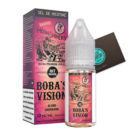 Boba's Vision Moonshiners aux sels de nicotine