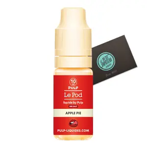 Apple pie Le Pod Liquide by Pulp aux sels de nicotine