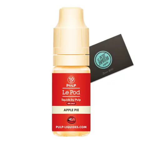 Apple pie Le Pod Liquide by Pulp aux sels de nicotine