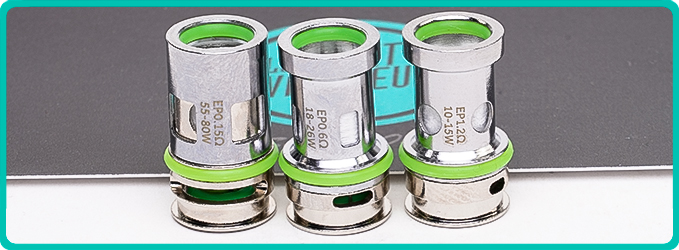 Rsistances EP coil Eleaf, resistances de remplacement pour iJust AIO Pro,  EP Pod Tank | Le Petit Vapoteur