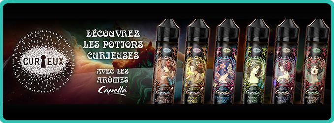 Dcouverte des Potions Curieuses de chez Curieux - le petit vapoteur