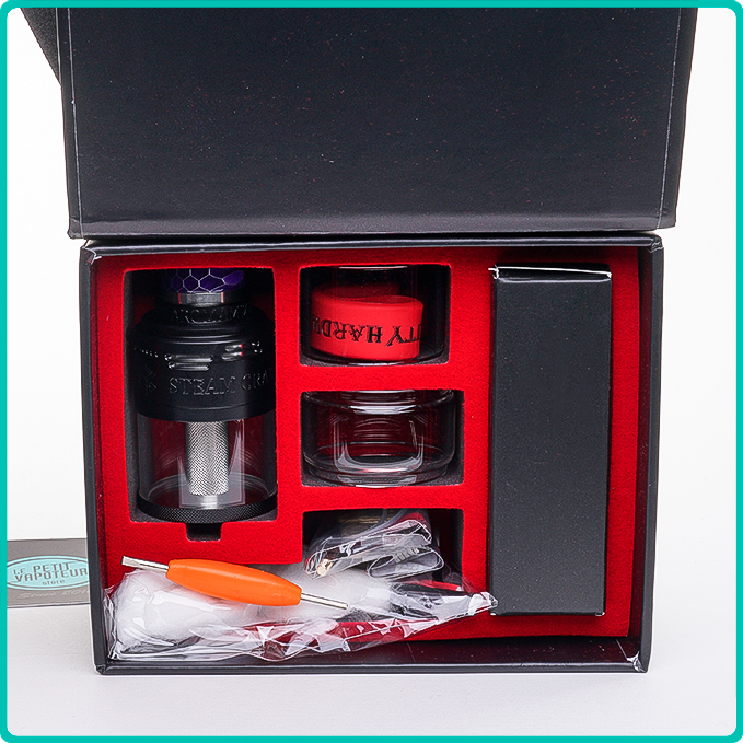 Aromamizer Plus V4 RDTA, atomiseur 30 mm RTA and RDA Steam Crave | Le ...