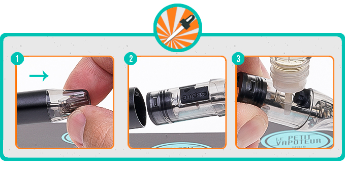 Nexi Pro Cartridges Aspire, reservoir for the Nexi Pro Pod Aspire