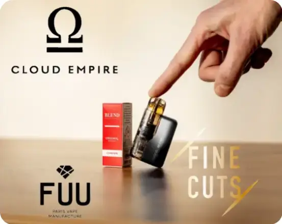 Cloud Empire, Fine Cuts, Blend : la nicotine hybride de Fuu !