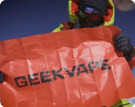 Geekvape sur le  Mont Everest !
