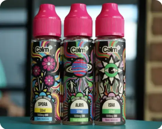 Gamme Calm+ : une nouvelle vision du CBD dans la vape !