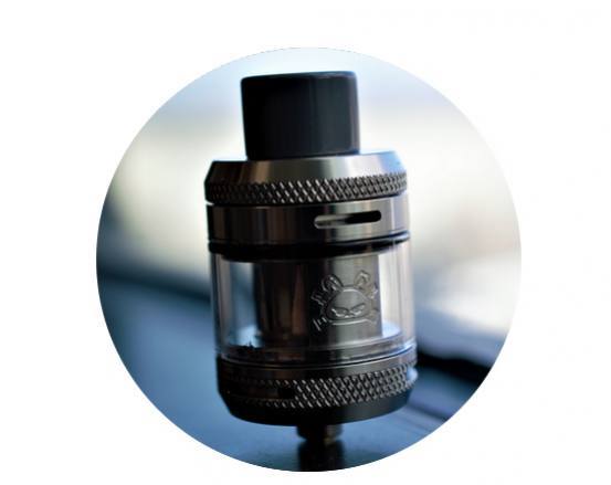 Zoom sur le clearomiseur Fat Rabbit de Hellvape