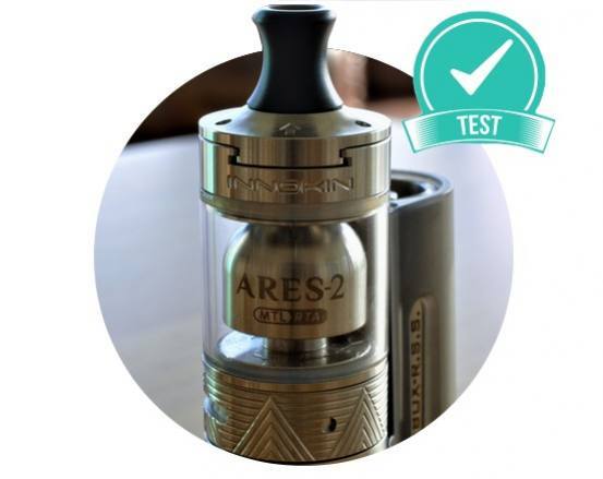 Test de l’atomiseur Ares 2 de Innokin