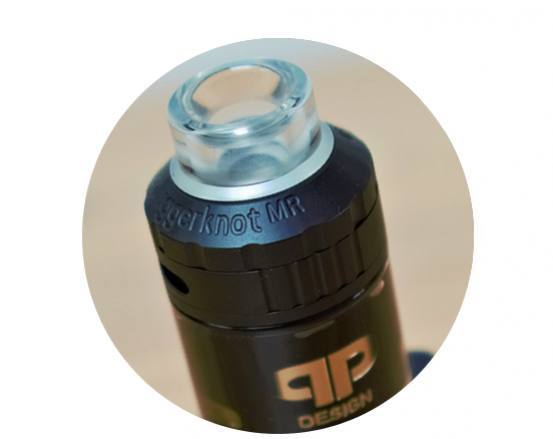 Zoom sur l’atomiseur JuggerKnot MR de QP Design